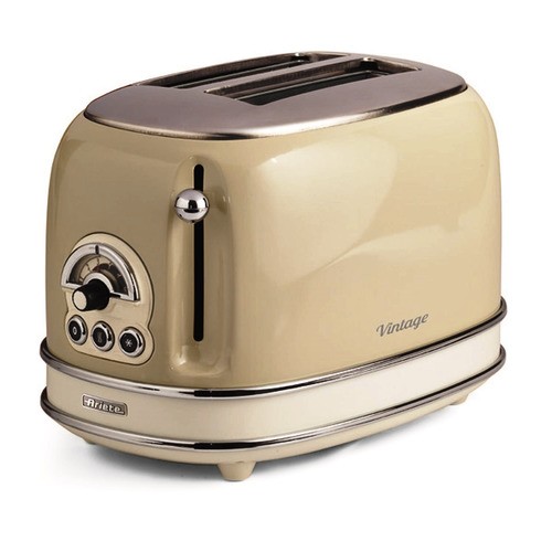 ARIETE 155/13 Vintage Toaster krémový topinkovač