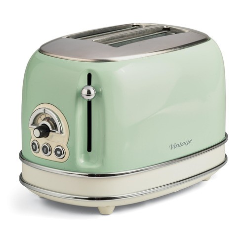 ARIETE 155/14 Vintage Toaster zelený toastovač
