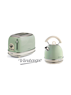 ARIETE SET Vintage 155/14 toastovač + 2877/04 rychlovarná konvice