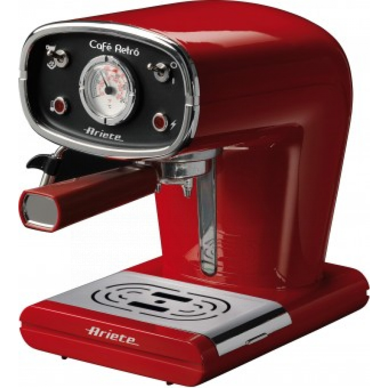 ARIETE 1388 Espresso Retro Red kávovar