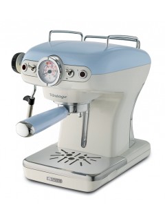ARIETE 1389/15 Vintage Espresso modrý kávovar