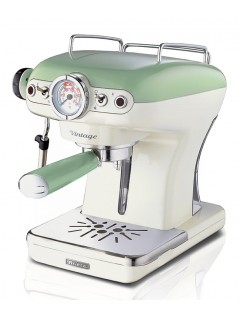 ARIETE 1389/14 Vintage Espresso zelený kávovar