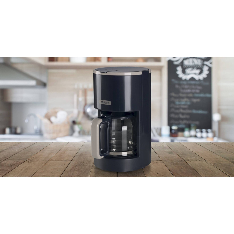 ARIETE 1394 Coffee Machine Drip tmavě šedý kávovar na překapávanou kávu