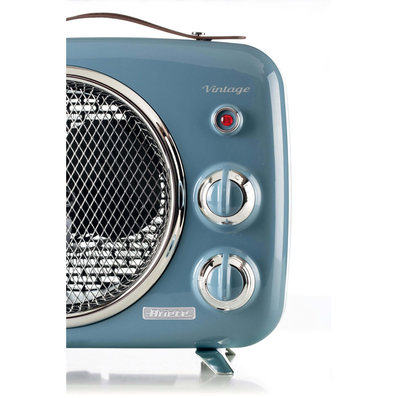 ARIETE 808/05 Vintage teplovzdušný ventilátor, modrý