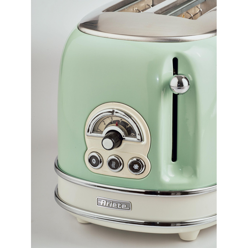 ARIETE 155/14 Vintage Toaster zelený topinkovač